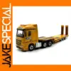 1:76 Scale Diecast Alloy Benz-JCB Truck Model