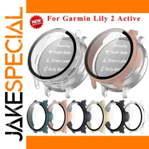 Garmin Lily 2 Active Tempered Glass Case