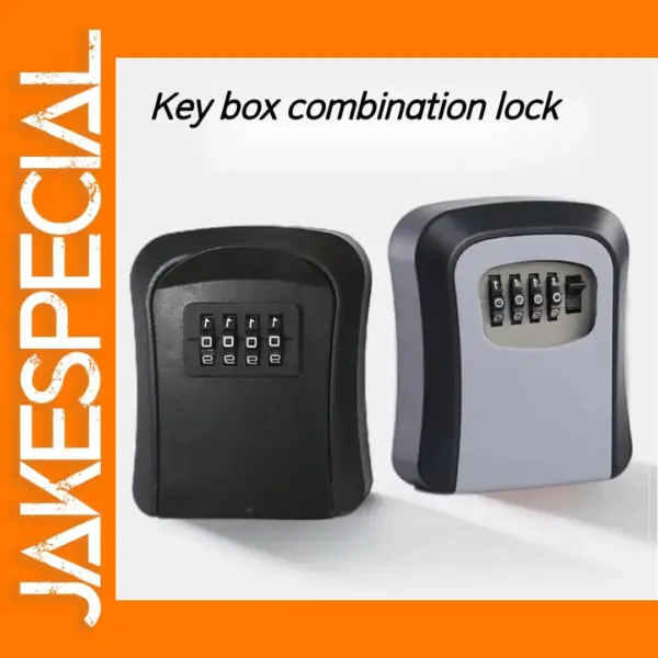 Wall Mounted Waterproof Key Keeper with Lock
