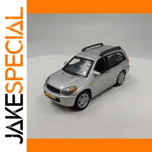 1:64 Scale Silver RAV4 Diecast Model Car