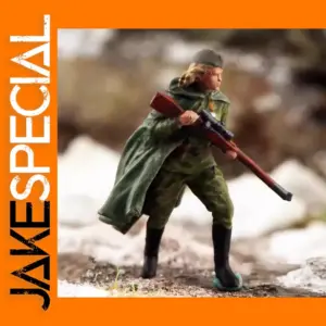1:72 Scale Resin Female Snipe Soldier Figure