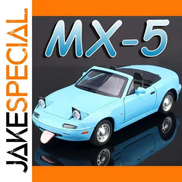 1:24 Mazda MX-5 Model Car Alloy with Sound
