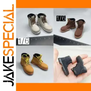 1/6 Scale Hollow Male Soldier Boots
