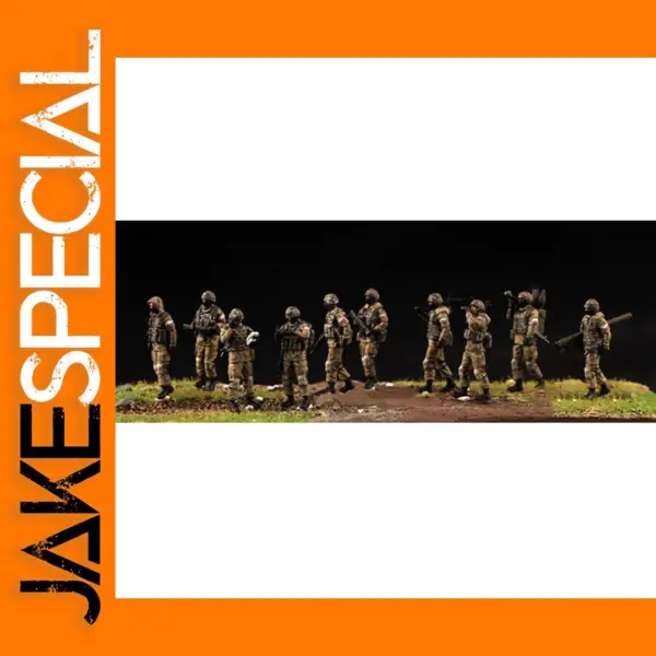 1/72 Russian Soldier Action Figure Set