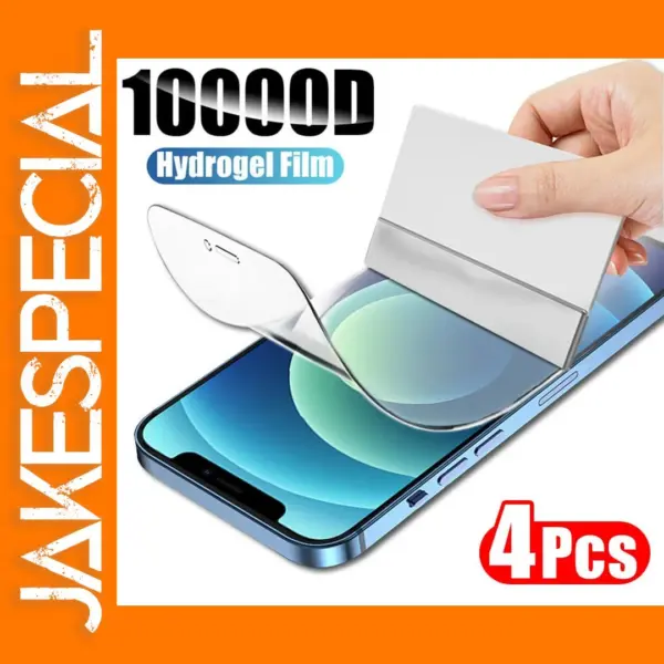 4pcs Hydrogel Screen Protector for iPhone X Series