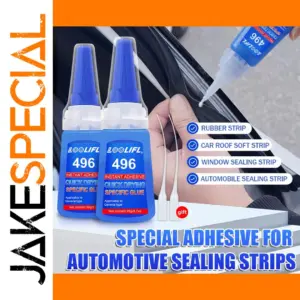 LOOLIFL 496 Super Glue 20ml, Strong Cyanoacrylate Adhesive