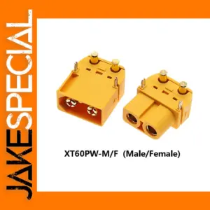 XT60PW-F/M Battery Connectors Set for Lithium Batteries