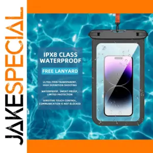 Universal Waterproof Phone Pouch for 9 Inch Devices