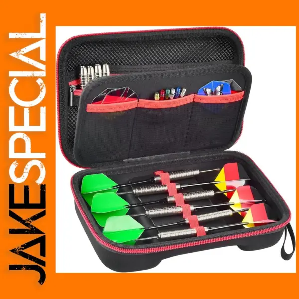 Dart Storage Case for 6 Darts and Accessories