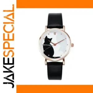 Korean Style Cute Cartoon Cat Women's Watch