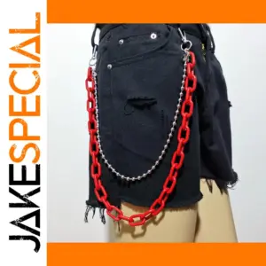 Silver Punk Waist Chain for Women Jeans