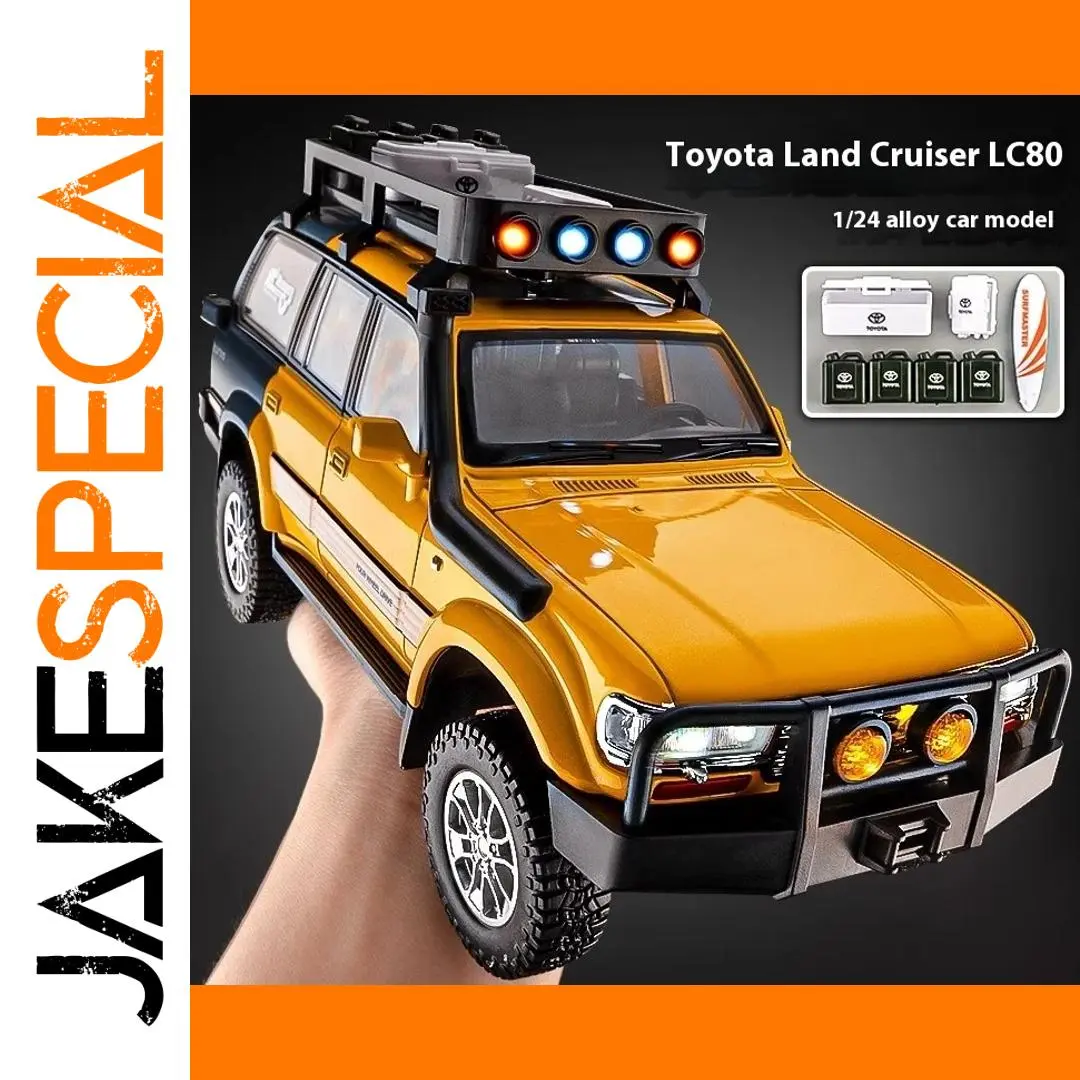 1:24 Toyota Land Cruiser Diecast Model SUV 1 1:24 Toyota Land Cruiser Diecast Model SUV