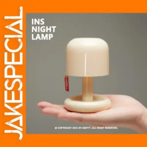 Mini USB Rechargeable Mushroom Night Lamp