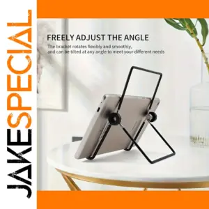 Universal Metal Phone Holder Desk Stand Adjustable for IPhone 15