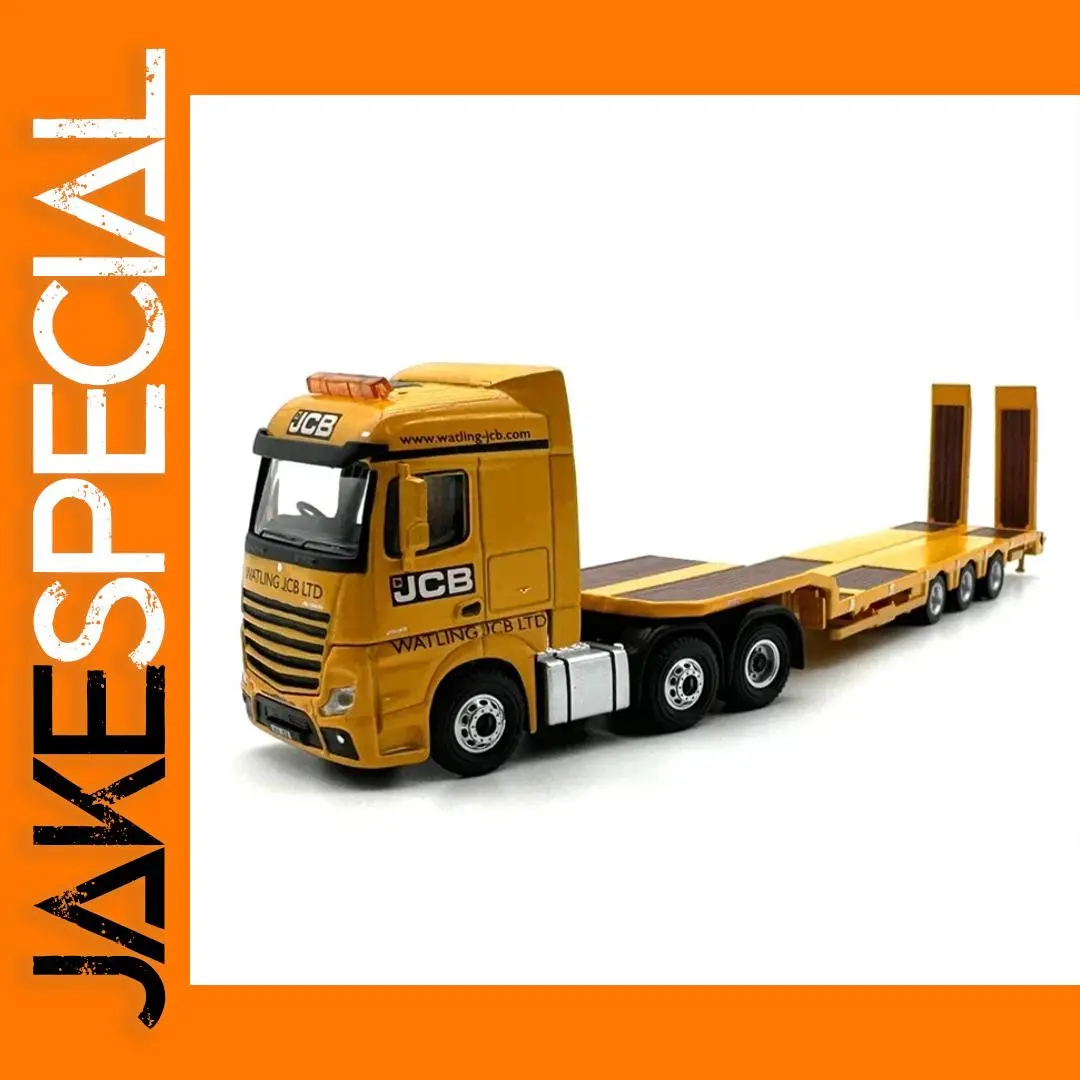 1:76 Scale Diecast Alloy Benz-JCB Truck Model 1 1:76 Scale Diecast Alloy Benz-JCB Truck Model