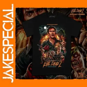 Evil Dead 2 Kiss Goodbye Short Sleeve T-Shirt