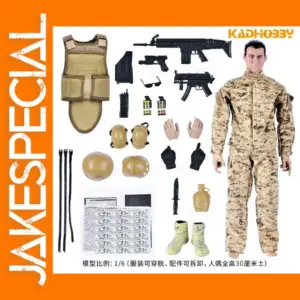 1/6 Scale Military SWAT Action Figure Model