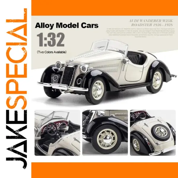 1:32 Audi Classic Pull Back Toy Car