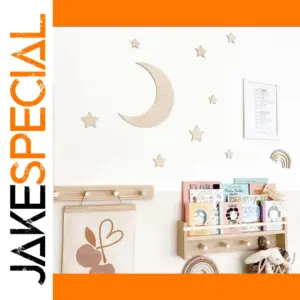 Nordic Moon and Stars Wall Decor for Kids Room