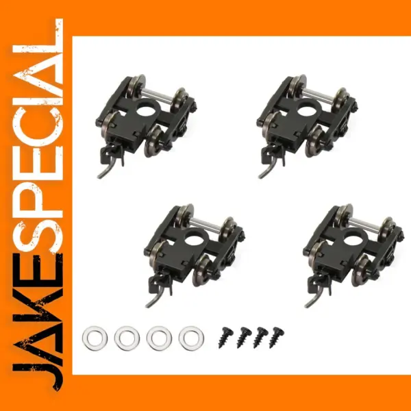 N Scale 1:160 4pcs Roller Bearing Bogies