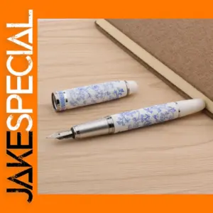 Blue and White Porcelain Fountain Pen
