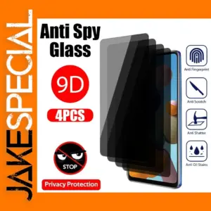 4PCS Privacy Glass for Samsung A Series