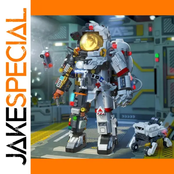 Children's Space Building Block Puzzle Set