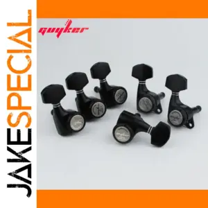 Guyker Black Guitar Locking Tuners Set