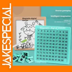 Magnetic Huarong Road Puzzle for All Ages