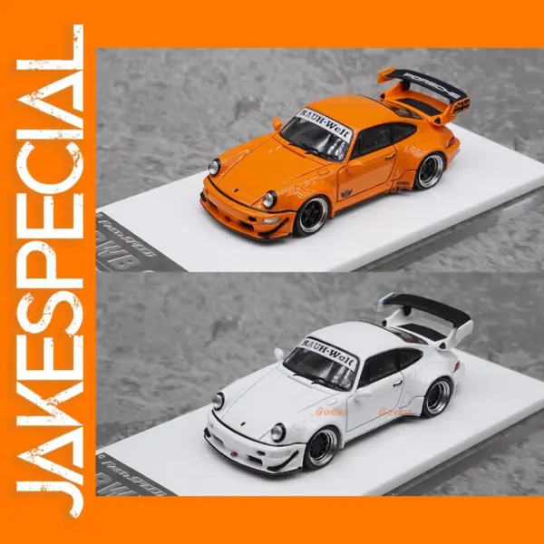 1:64 Scale Diecast Porsche RWB 964 Model