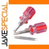Mini Portable Screwdriver Kit with Dual Heads