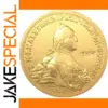 1775 Russia 22K Gold Plated Replica Coin