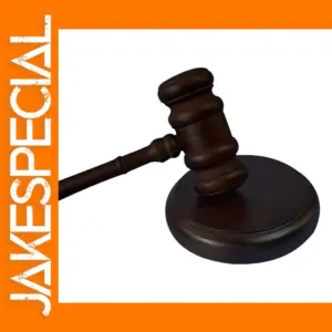 Handcrafted Walnut Wood Judge Hammer Gavel