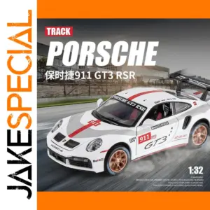 1:32 Diecast Porsche 911 RSR Alloy Model Car