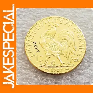 Antique Imitation 10 Francs Copy Coins Set