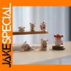 Cute Mini Resin Pig Figures Set of 6