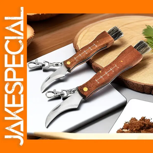 Multi-Functional Stainless Steel Mushroom Knife