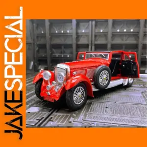 1:28 Alloy Pull Back Vintage Car Model
