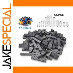 122pcs DIY Thick Building Blocks Set