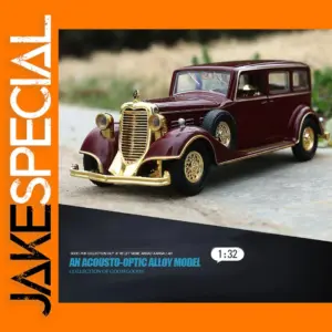 1/32 Scale Retro Classic Diecast Toy Car