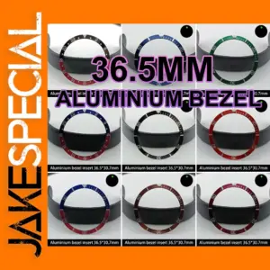 Aluminium Bezel Insert for Watch 36.5mm
