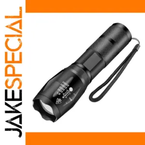 High Power LED Flashlight with 5 Modes