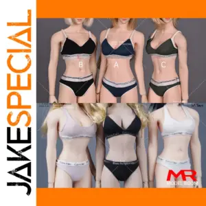 1/6 Scale Model Underwear Set for Action Figures