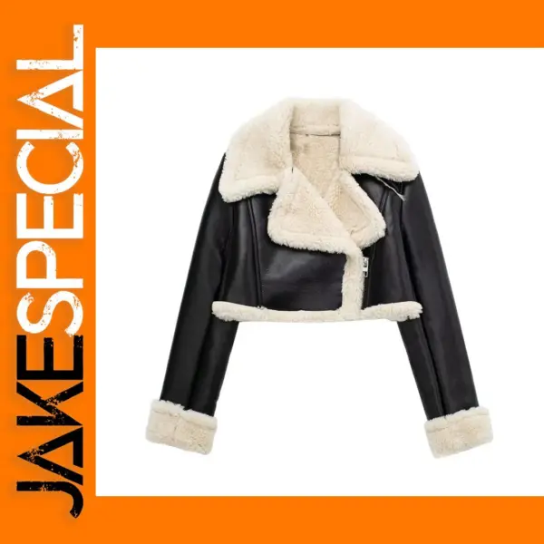 Vintage Women's Front Zipper Jacket