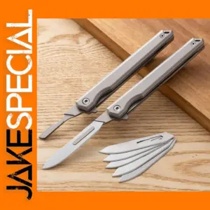 Mini Stainless Steel Folding Knife with Blades