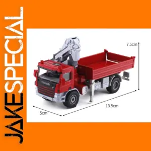 1:50 Alloy Truck-Mounted Crane Model