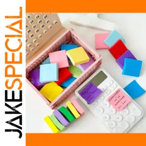 11 Color Self-Adhesive Sticky Note Set