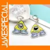 Cute Cartoon Acrylic Keychain with Lobster Clasp