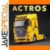Mercedes-Benz ACTROS 1:36 Diecast Model Truck