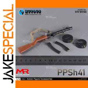 ZYTOYS 1/6 Scale PPSh41 Submachine Gun Model Accessories